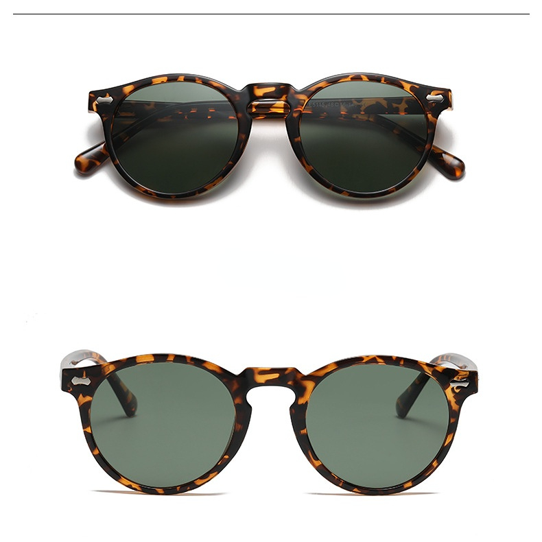 1 Pair of women's casual retro - style fashionable sunglasses Picture6