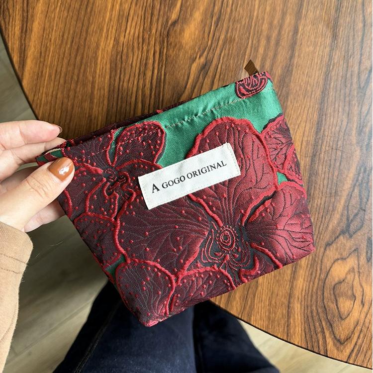 1 Piece Luxurious Series Retro Flower Polyester Women's Bags h5Picture8