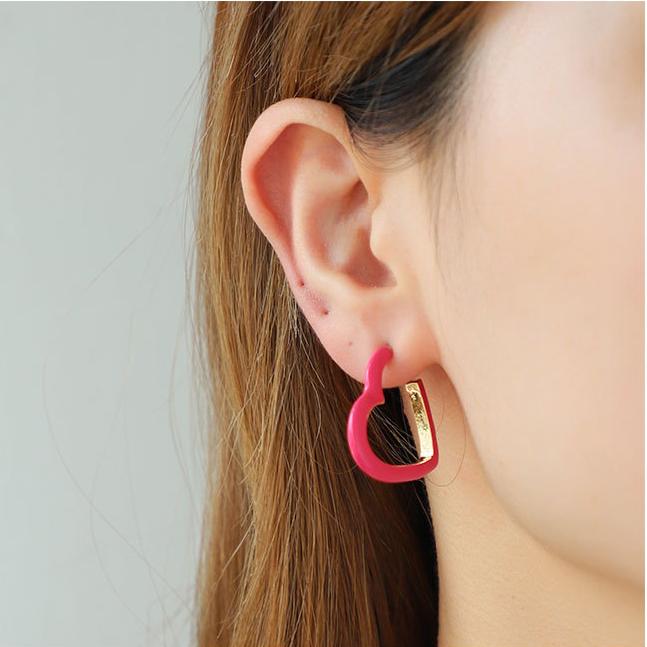 1 Pair Romantic Series Elegant Heart Alloy Women's Earrings Set h5Picture5