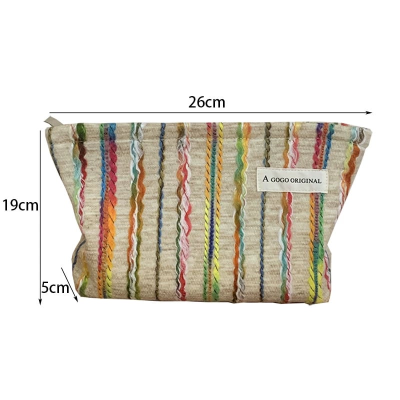 1 Piece Romantic Series Vacation Strip Yarn Women's Bags h5Picture10