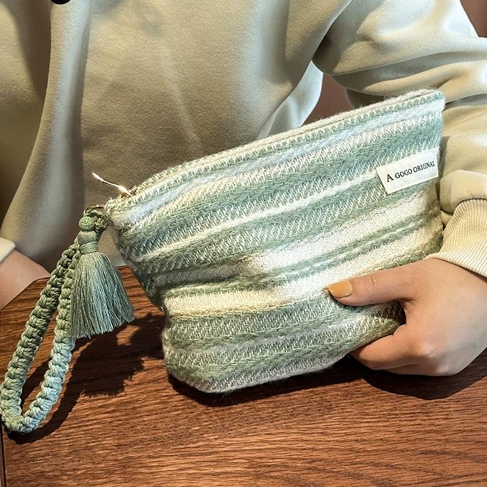 1 Piece Simple Series Classic Strip Polyester Women's Bags h5Picture8