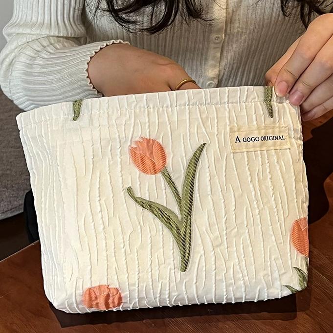 1 Piece Classic Series Natural Flower Polyester Women's Bags Picture5