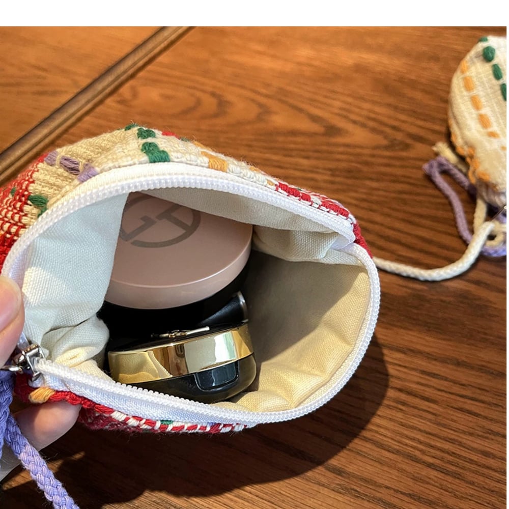 1 Piece Ethnic Series Daily Plaid Polyester Women's Bags Picture7