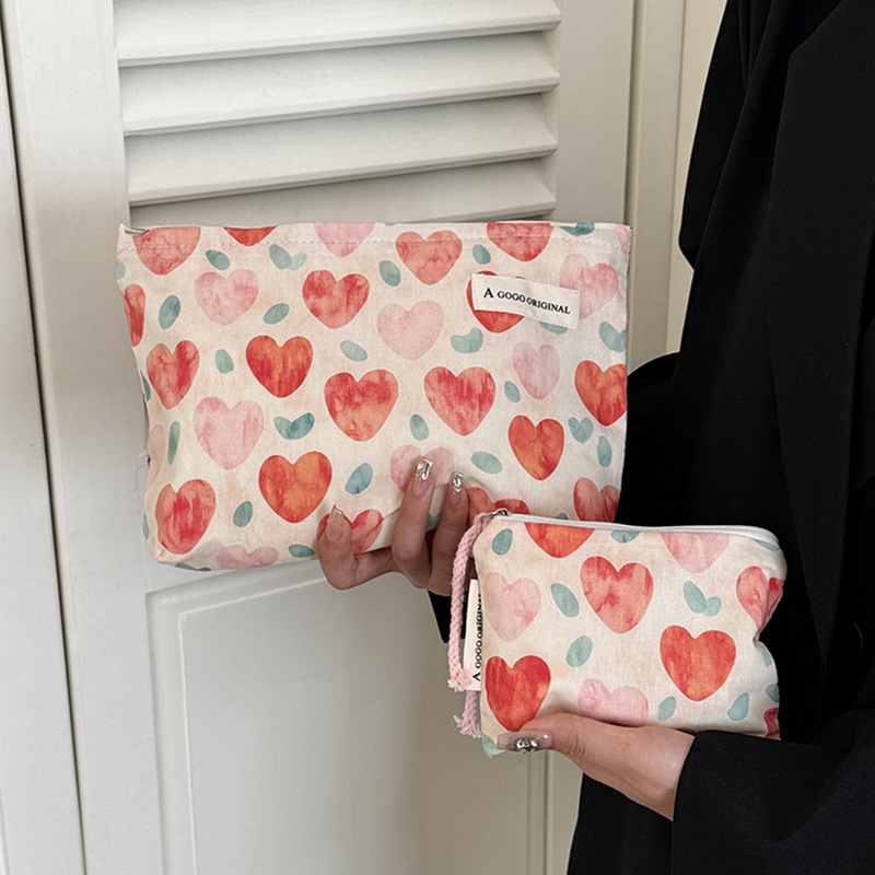 1 Piece Romantic Series Cute Heart Polyester Women's Bags h5Picture5