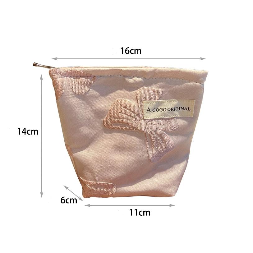 1 Stück Romantische Serie Süße Schleife Knoten Polyester Damentaschen h5Bild11