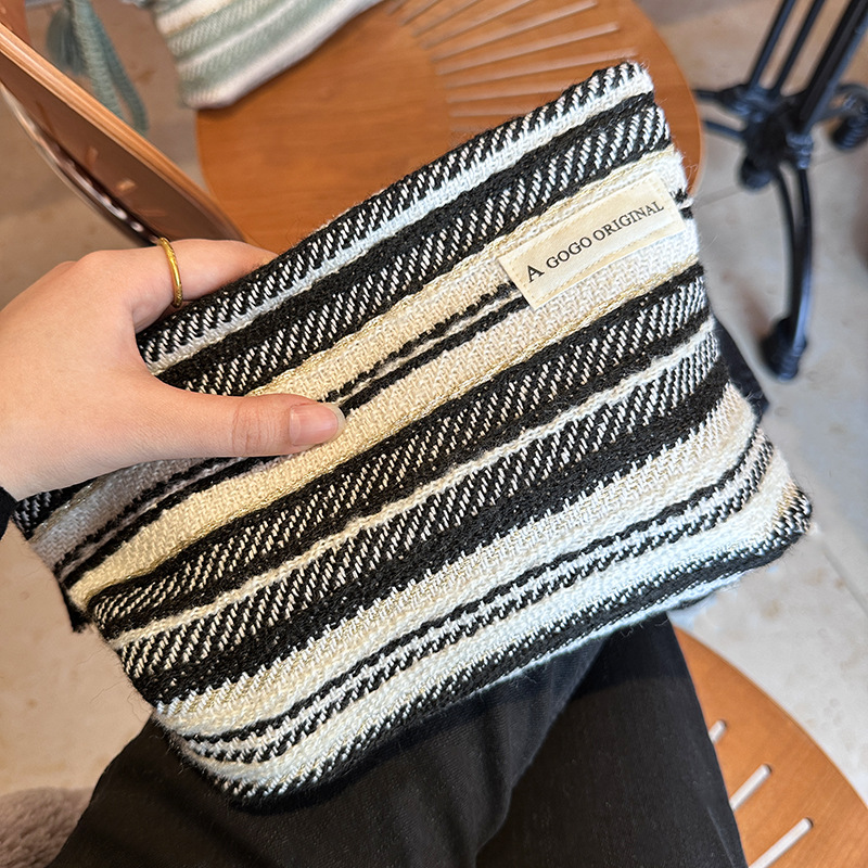 1 Piece Simple Series Classic Strip Polyester Women's Bags h5Picture5