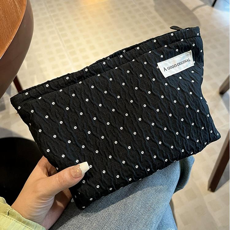 1 Piece Classic Series Elegant Polka Dots Polyester Women's Bags h5Picture6