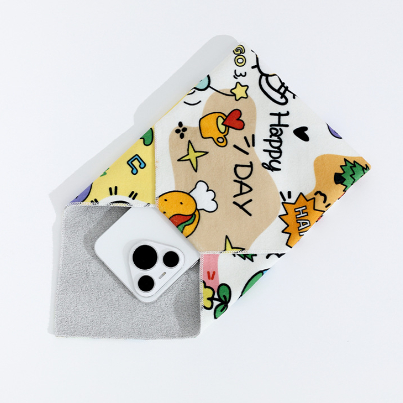 1 Piece  Cute Cartoon Polyester All-purpose Lightweight Cloth Women's Bags h5Picture10