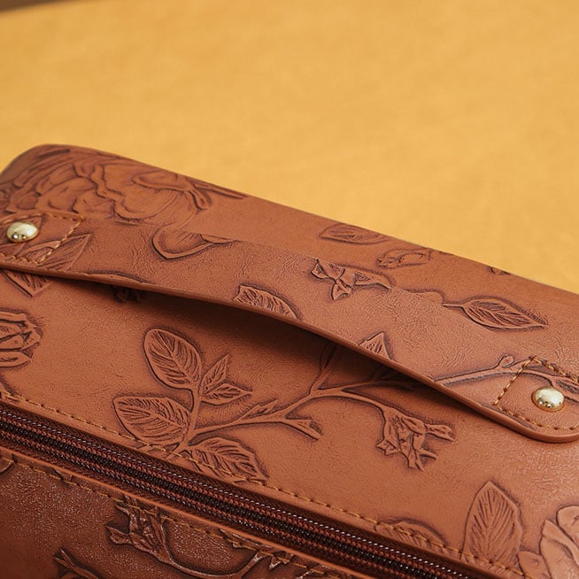 1 Piece Simple Series Elegant Flower PU Women's Bags h5Picture6