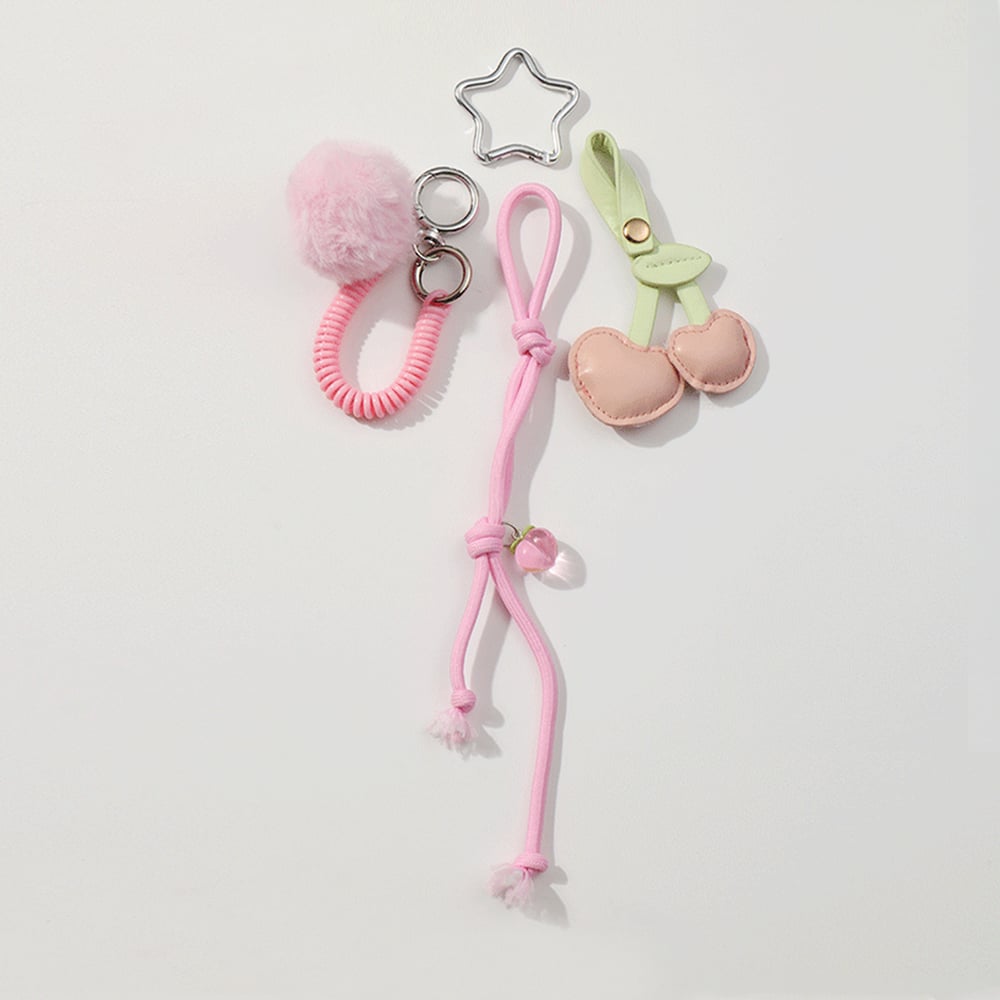 1 Adet Basit Seri Tatlı Fiyonk Düğüm Alaşım Kadın Çanta Süsleri h5Resim2