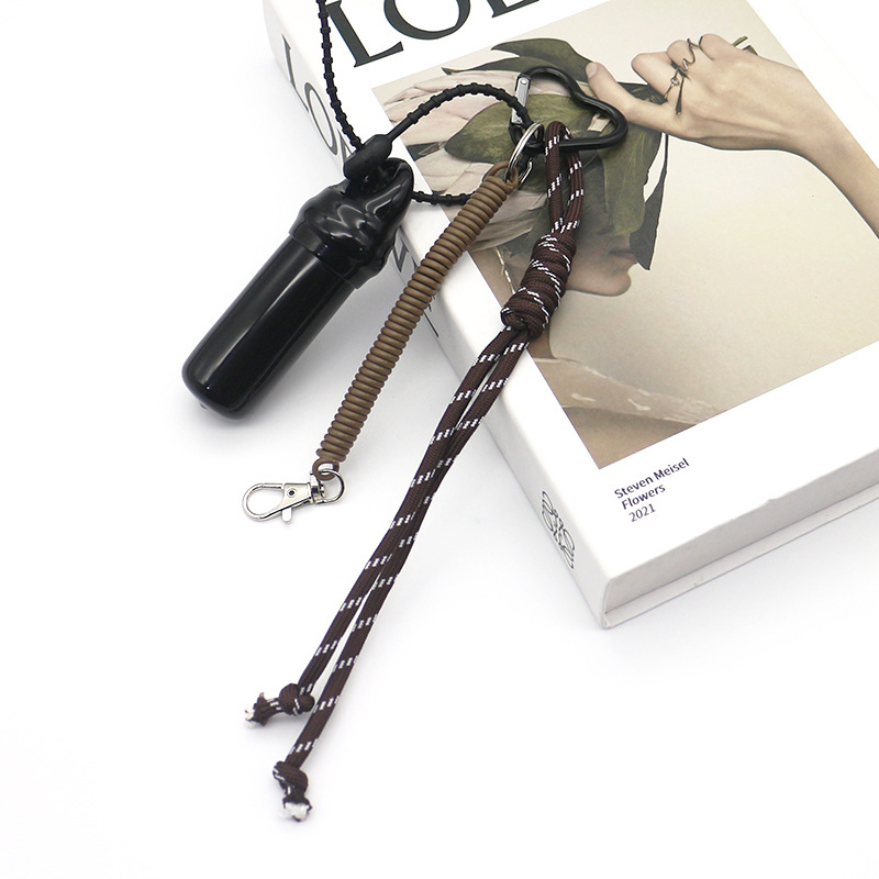 1 Stück Simple Series Daily Chain Kunststoff Damen Taschenanhänger Bild3