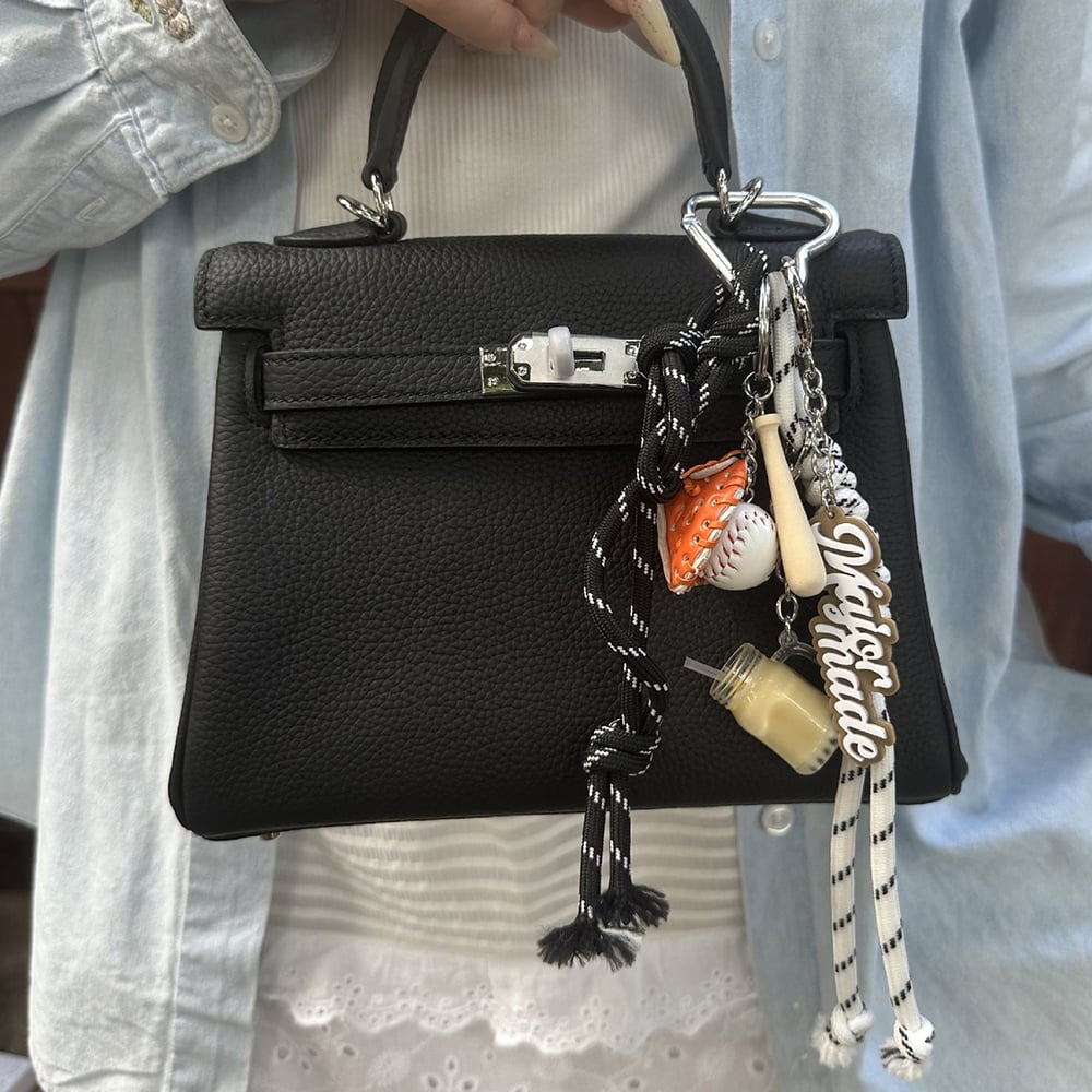 1 Piece Simple Series Casual Letter PU Women's Bag Charms h5Picture5