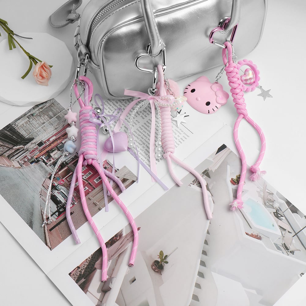 1 Piece Romantic Series Sweet Heart Alloy Women's Bag Charms h5Picture4