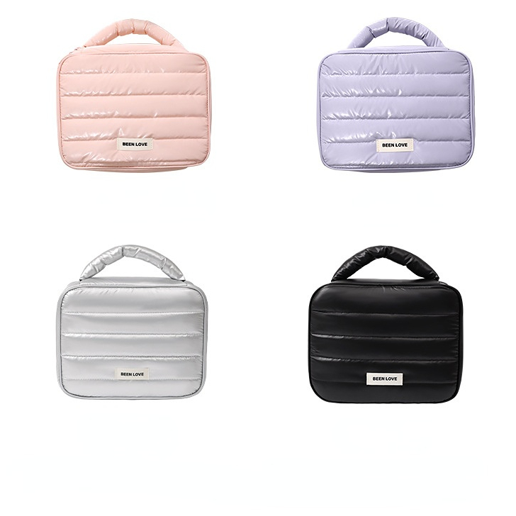 1 Piece Simple Series Daily Solid Color Nylon Large-capacity Storage Bag for Daily Items during Travel h5Picture9