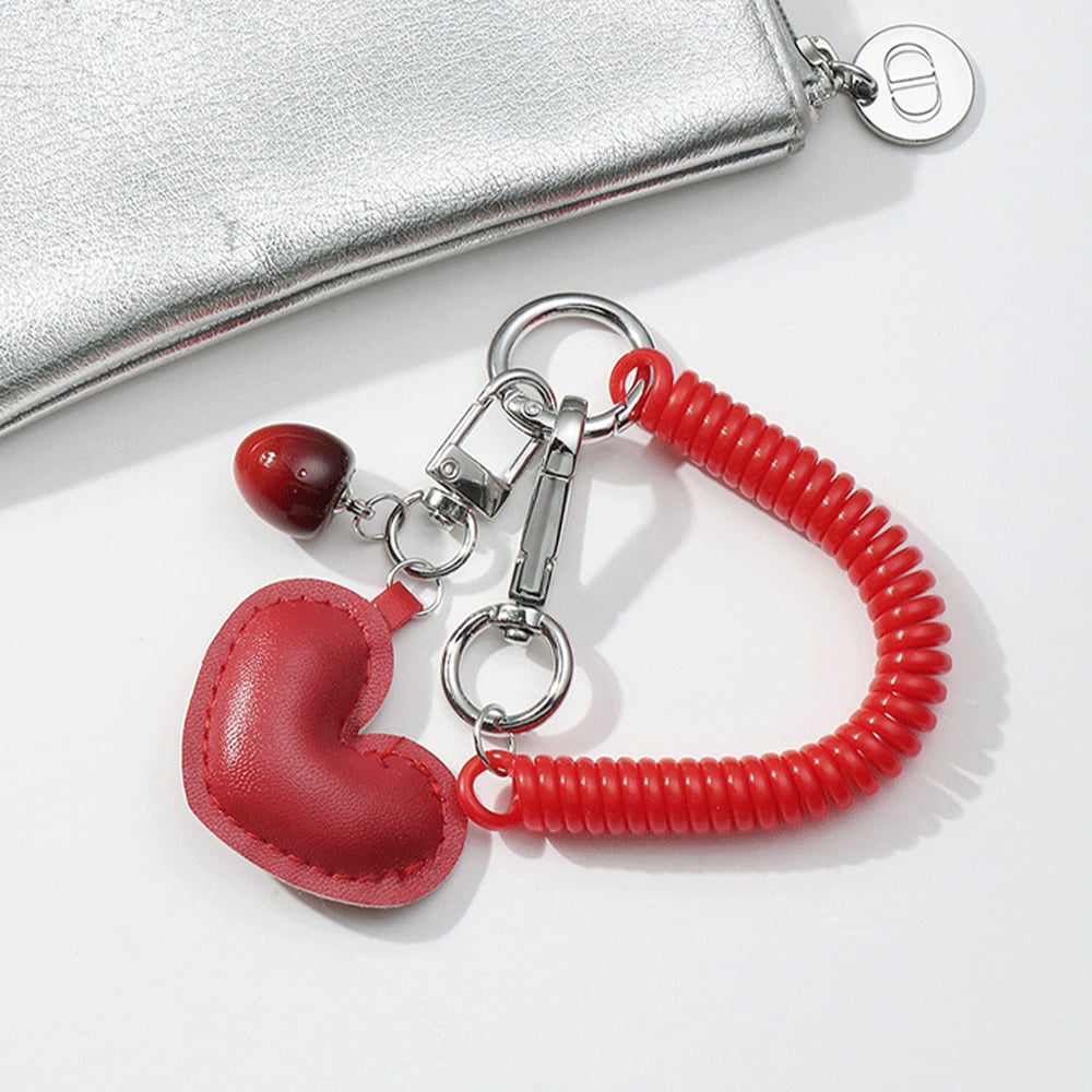 1 Piece Romantic Series Sweet Heart Alloy Women's Bag Charms Picture5