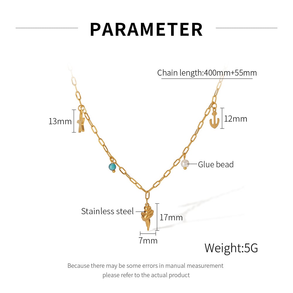 1 Piece Simple Series Simple Turtle Stainless Steel Women's Pendant Necklaces h5Picture7