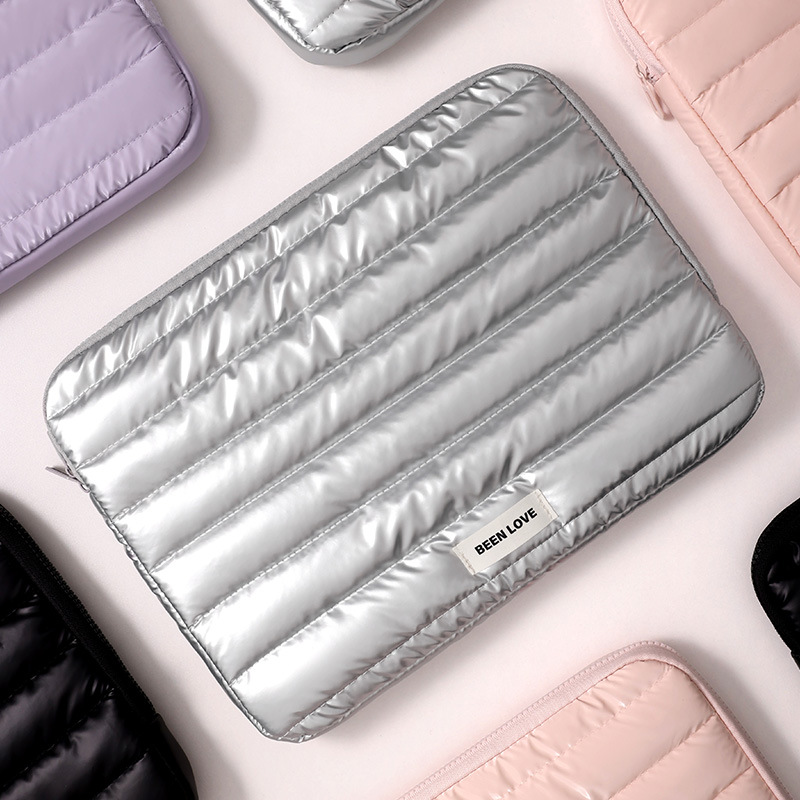 1 Piece  Solid Color Nylon Lightweight Solid Color Premium Laptop Bag h5Picture6