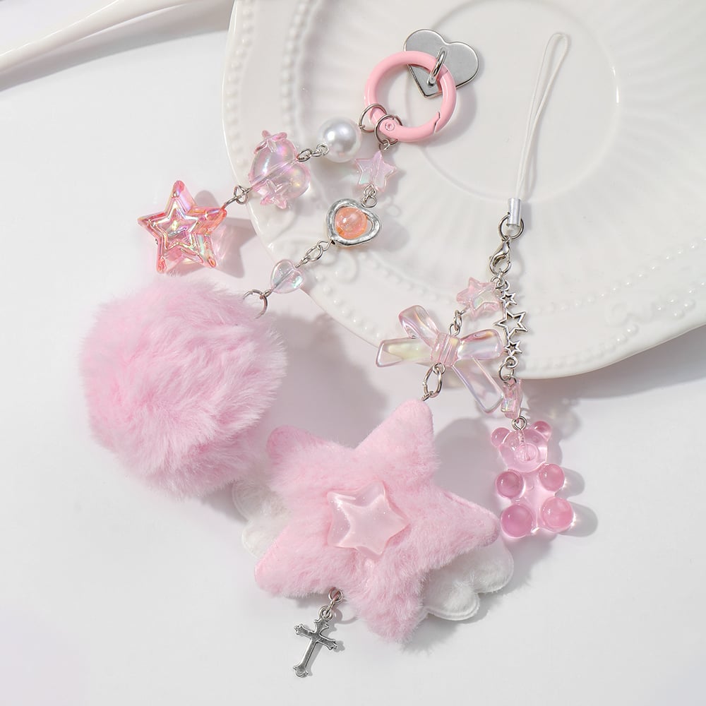 1 Piece Simple Series Sweet Bow Knot Resin Women's Bag Charms h5Picture3