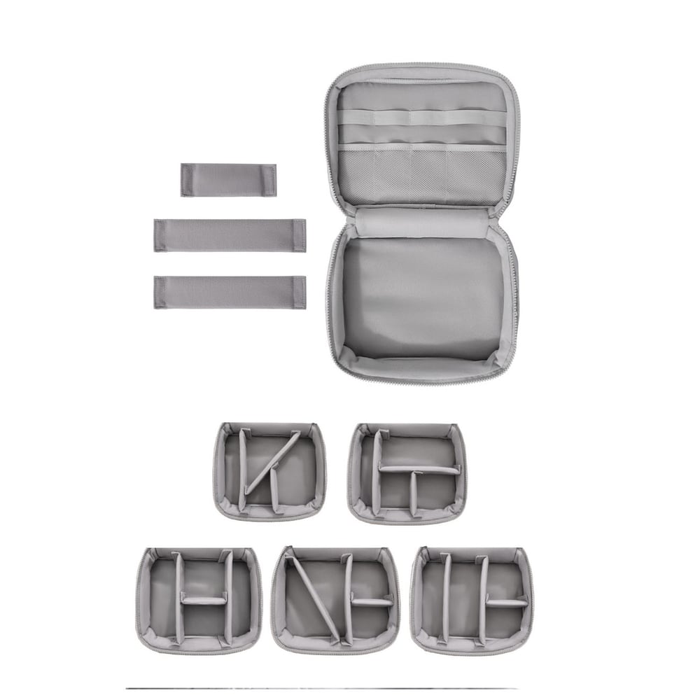 1 Piece Simple Series Daily Solid Color Nylon Large-capacity Storage Bag for Daily Items during Travel h5Picture10