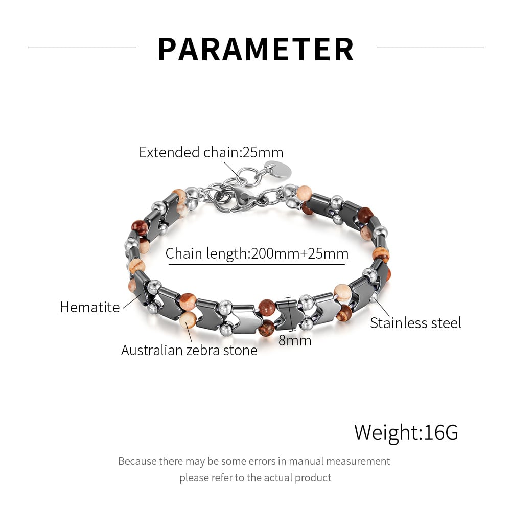 Utilitarian Serisi Retro Boncuklar Paslanmaz Çelik Erkek Boncuklu Bileklikler Resim8