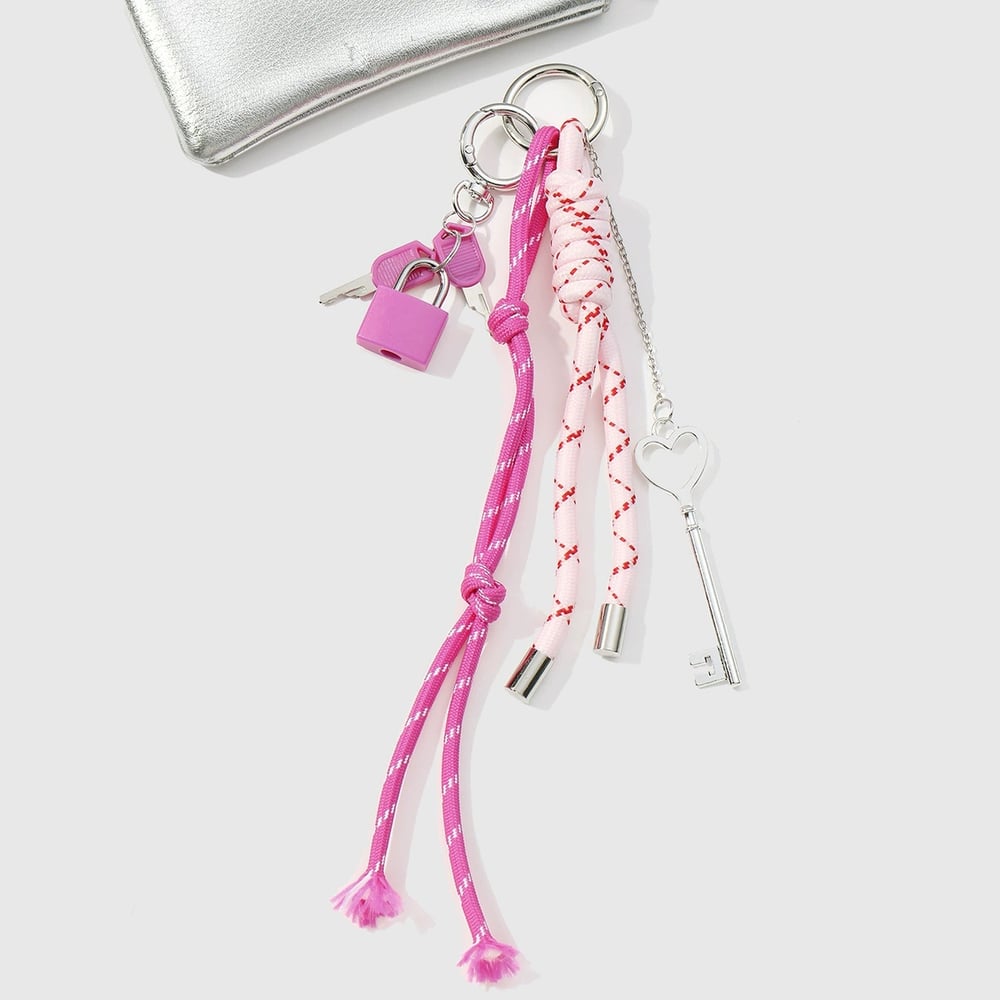 1 Piece Simple Series Sweet Heart Alloy Women's Bag Charms h5Picture4