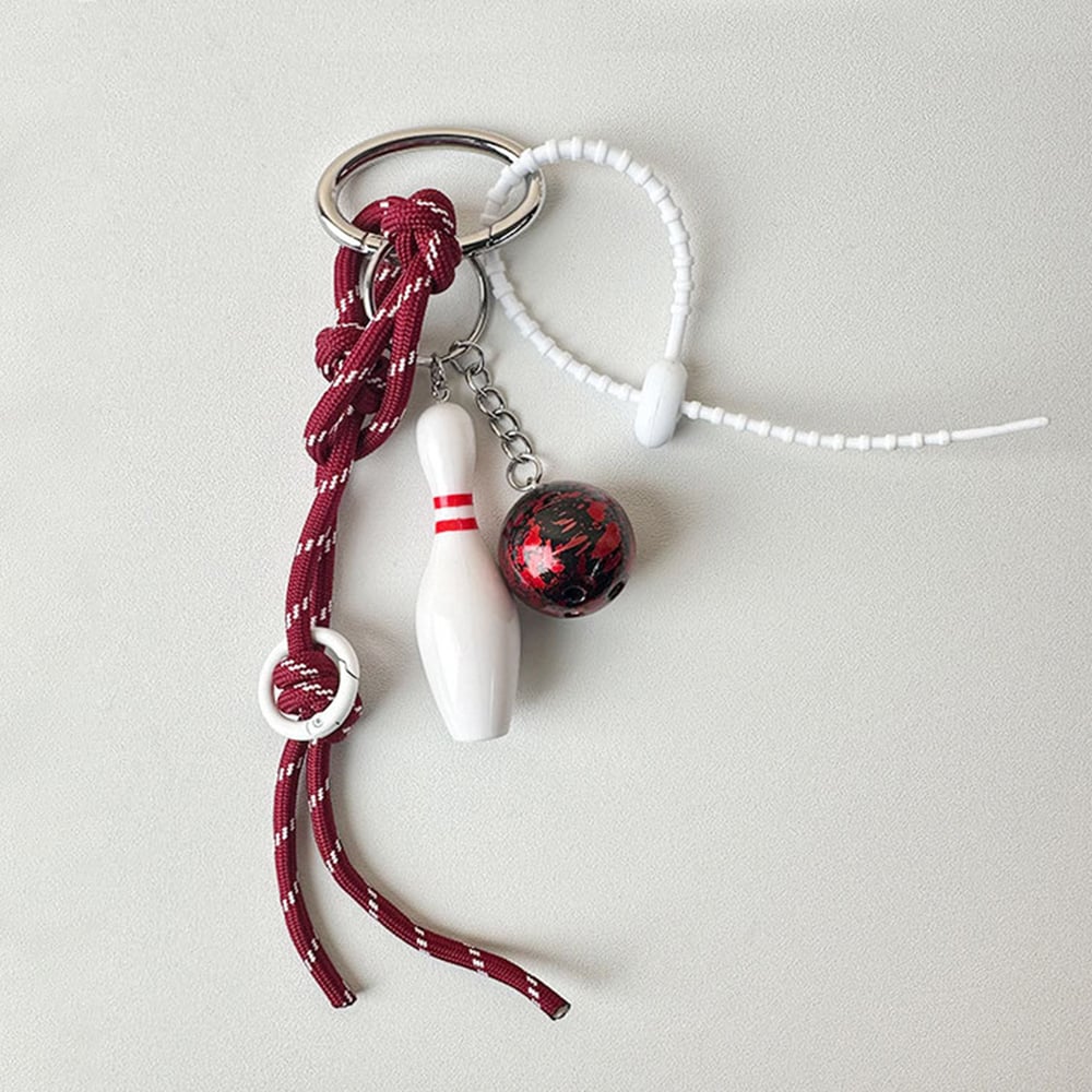 1 Piece Sport Series Red Color Women's Bag Charms h5Picture4