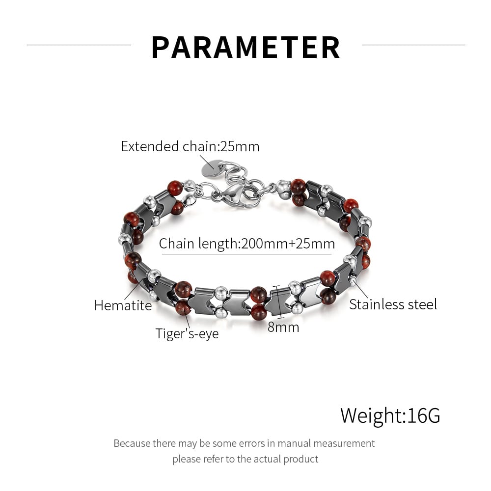 Utilitarian Serisi Retro Boncuklar Paslanmaz Çelik Erkek Boncuklu Bileklikler Resim7