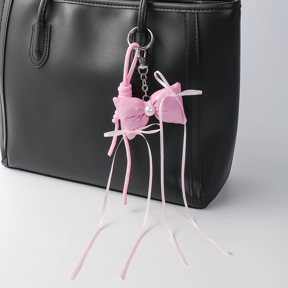1 Piece Sweet Love Bow Knot  Women's Bag Charms Picture5