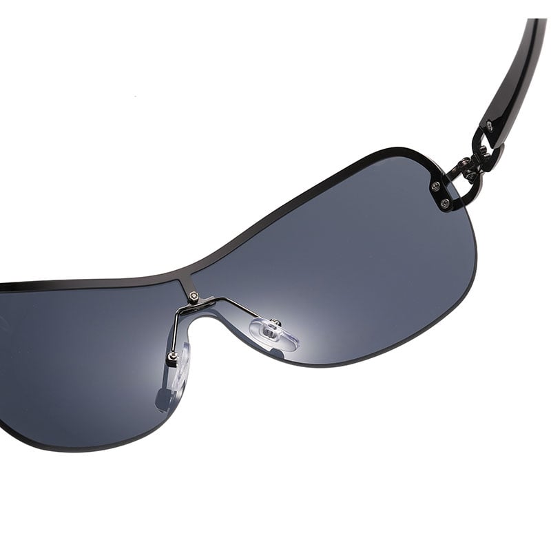 1 Pair Premium Designer Metal Women's Sunglasses Picture3