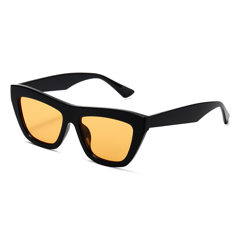 1 Pair of Stylish Retro Cat  Eye Shaped Women's Sunglasses Picture3