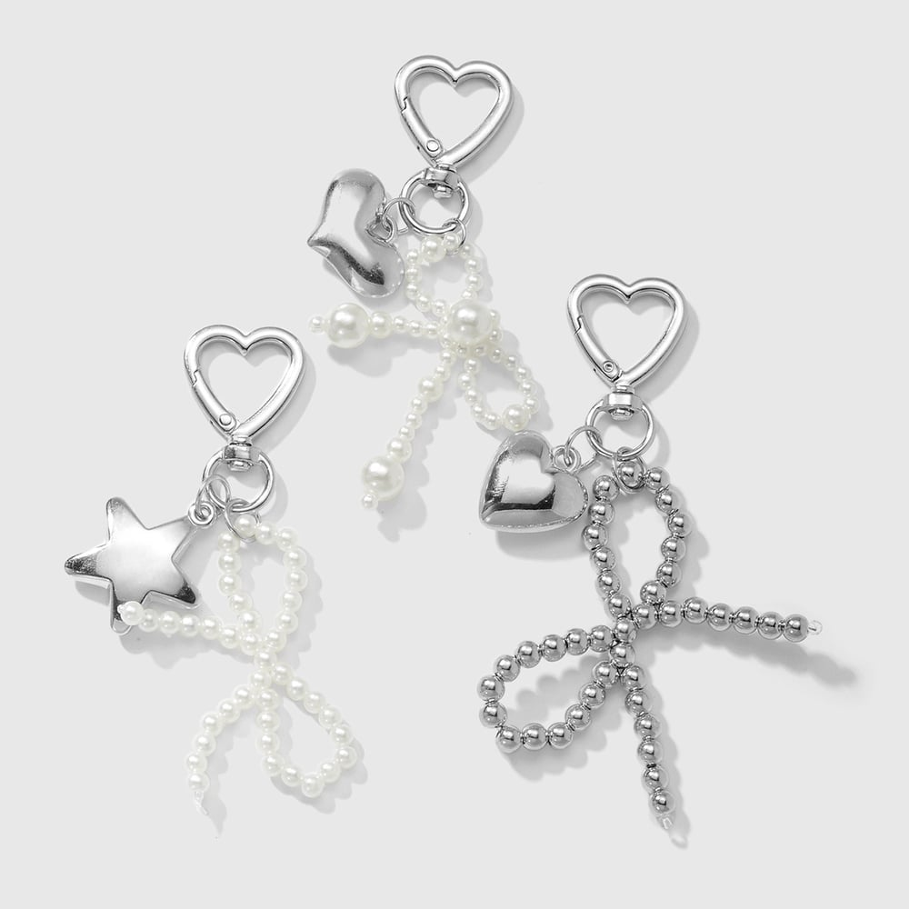 1 Piece Simple Series Retro Bow Knot Alloy Women's Bag Charms Picture3