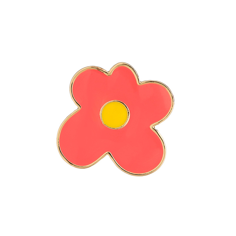 1 Piece Exquisite Series Daily Fashionable Heart Shape Drop Oil Alloy Women's Brooches h5Picture4