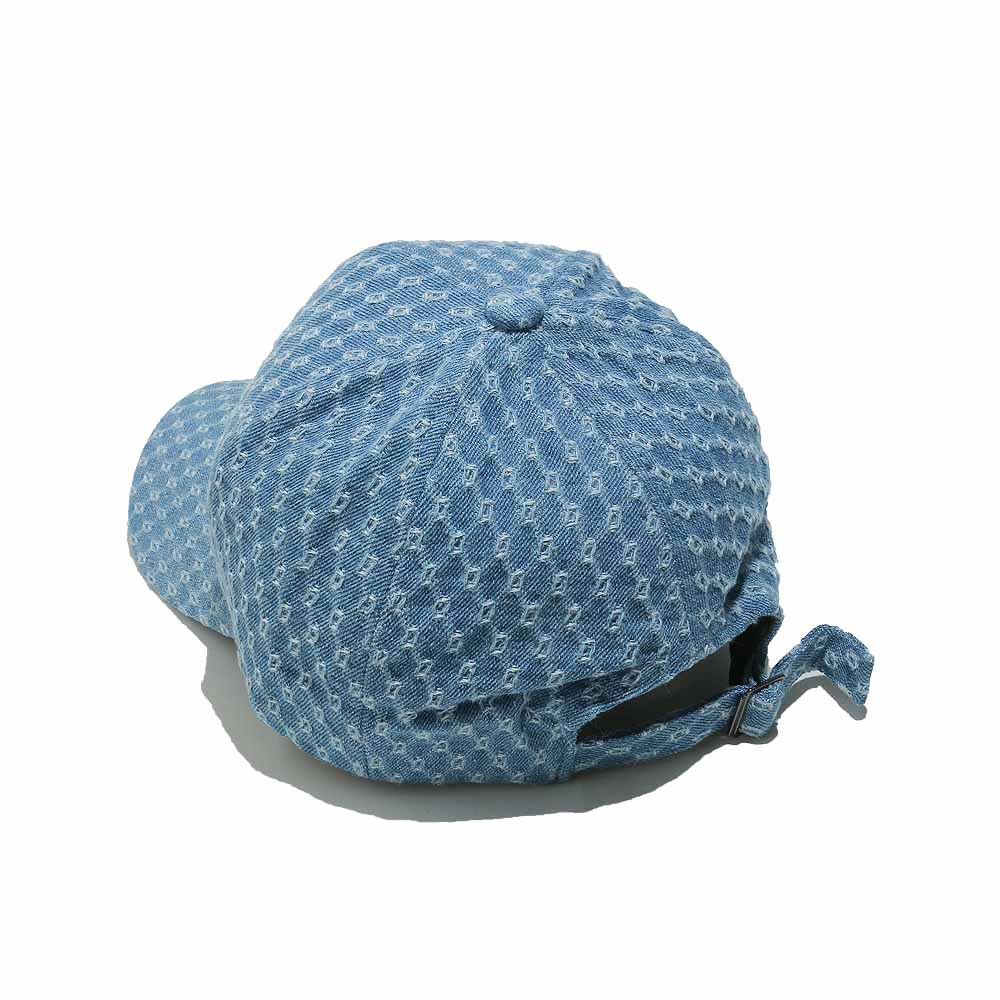 1 Piece Retro Geometric Denim Baseball Cap Picture5