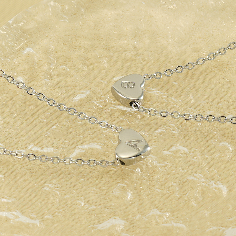 1 Piece Simple Series Daily Letter  Women's Pendant Necklaces h5Picture4