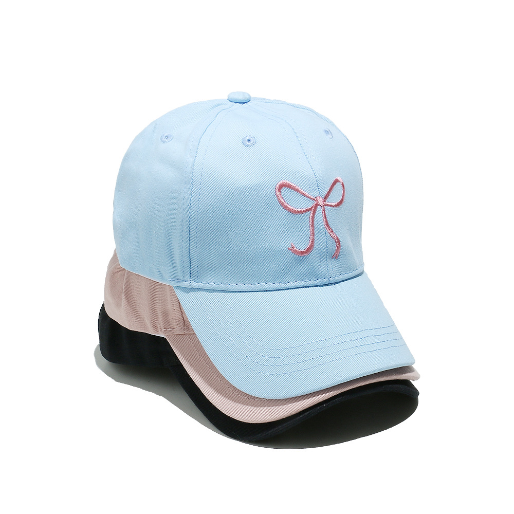 1 Piece Sweet Bow Embroidered Baseball Cap Picture4