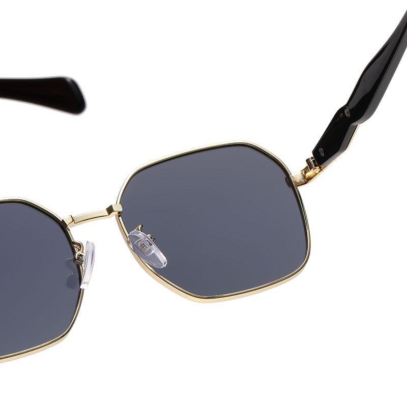 1 Pair Simple Series Casual Patchwork Stainless Steel Unisex Sunglasses Picture10