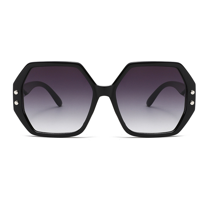 1  Pair of Stylish Large Leopard - print Square - frame Women's Sunglasses Picture2