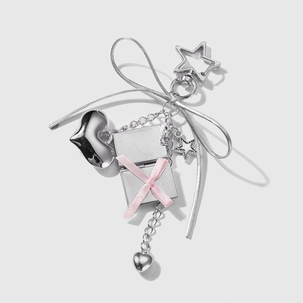 1 Piece Romantic Series Sweet Heart Alloy Women's Bag Charms Picture4