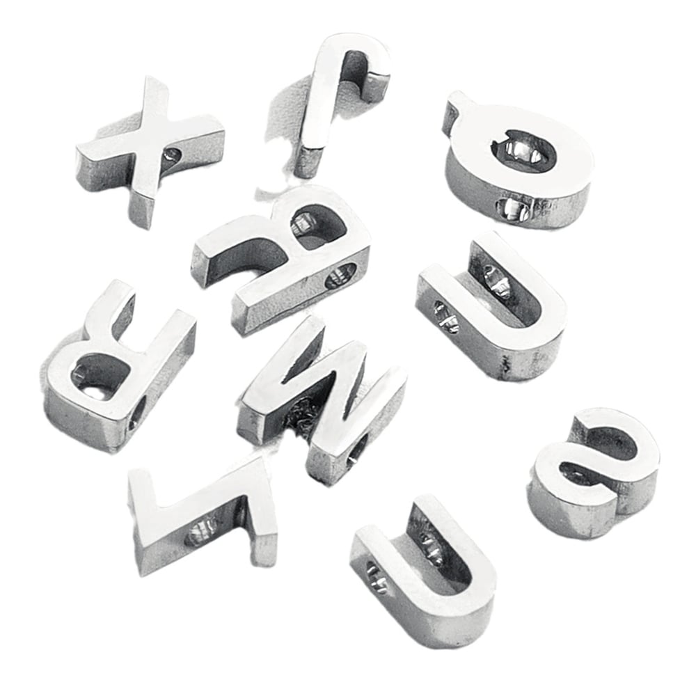1 Pair Simple Series Casual Letter Unisex Pendants h5Picture4