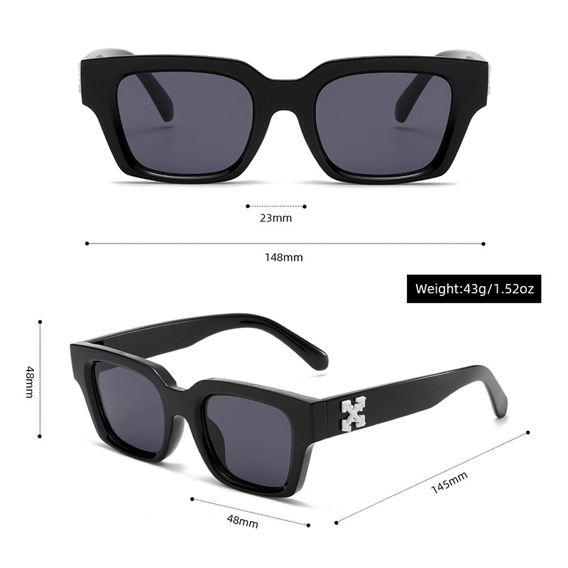 1 Pair of Wide - brimmed, Versatile and Casual Daily - use Women's Sunglasses Picture5