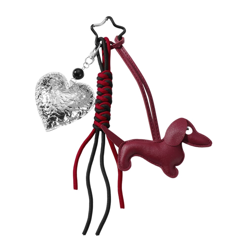 1 Piece Simple Series Retro Animal Leather Women's Bag Charms h5Picture6