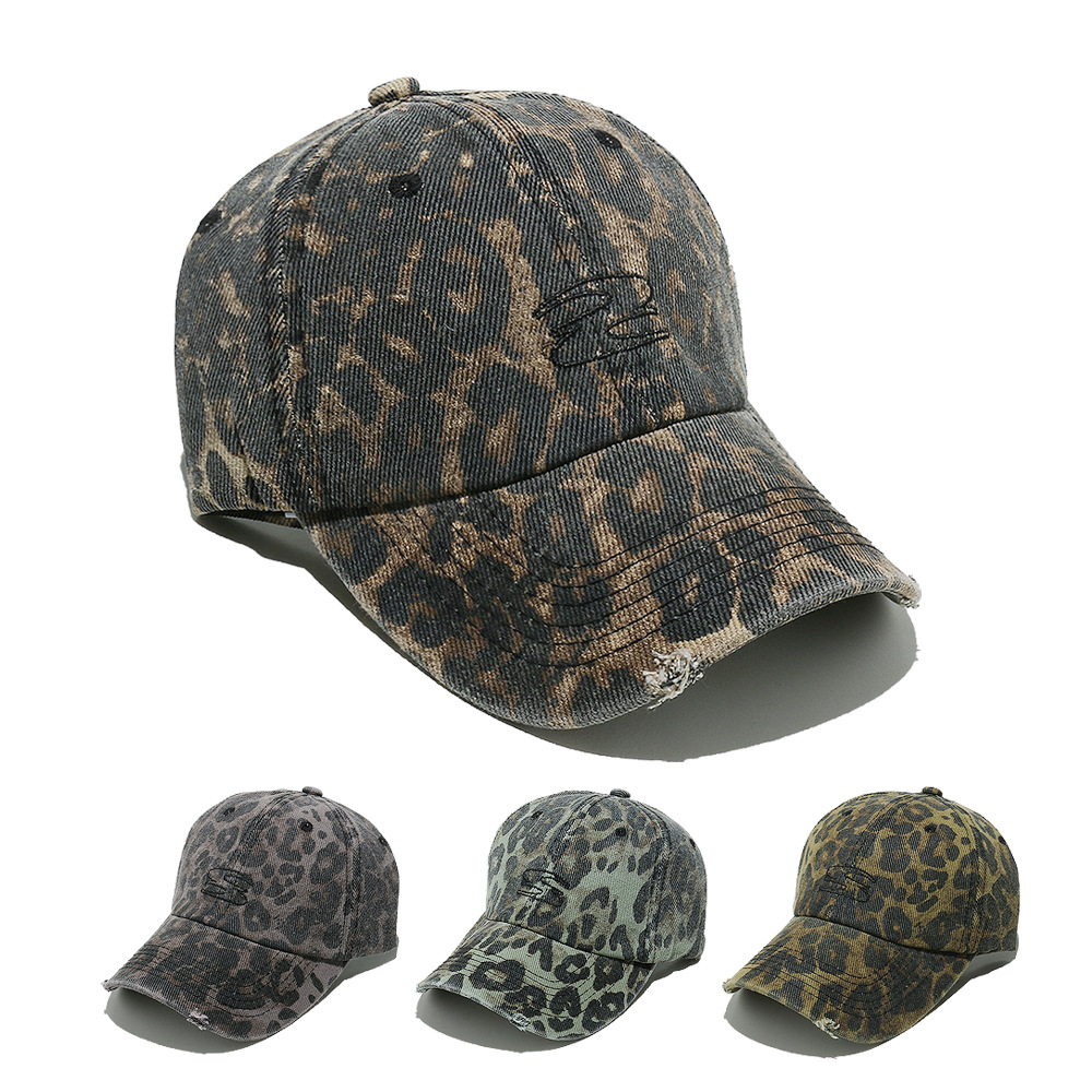 1 Piece Retro Leopard Print Baseball Cap h5Picture2