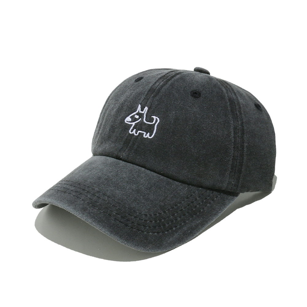 1 Piece Cowboy Dog Embroidered Baseball Cap 
