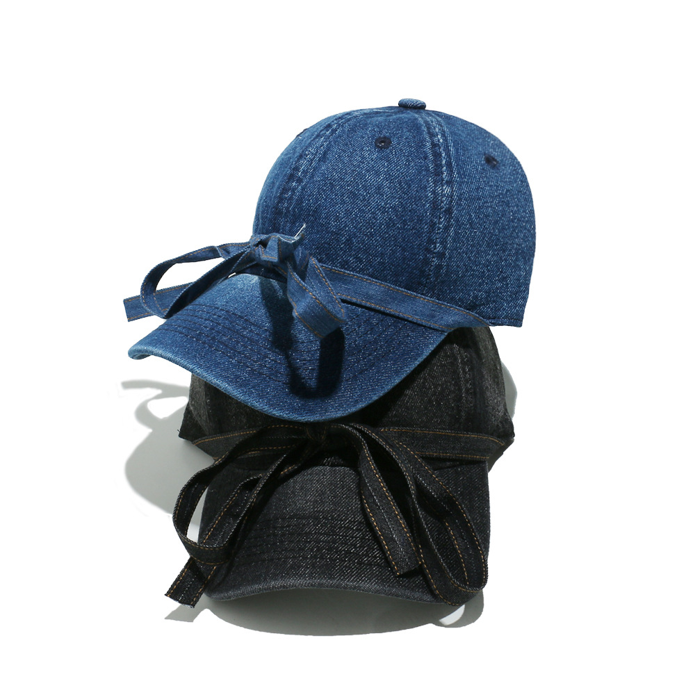 1 Piece Retro Bow Knot Baseball Cap h5Picture2
