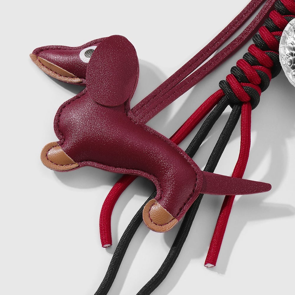 1 Piece Simple Series Retro Animal Leather Women's Bag Charms h5Picture5