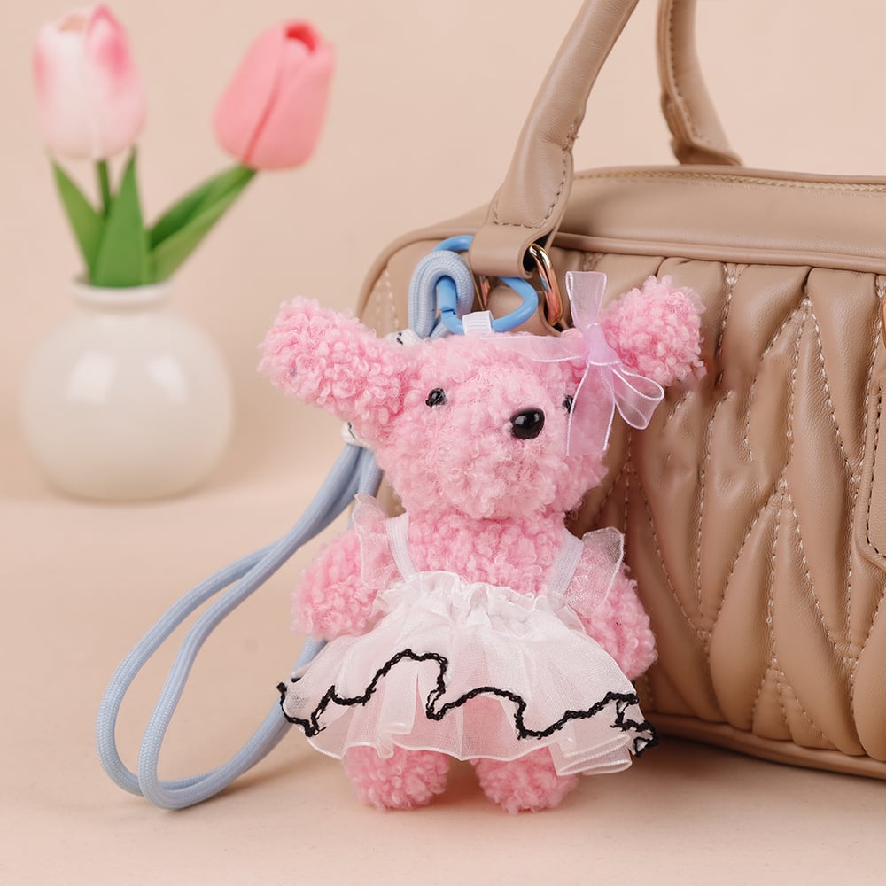 1 Piece Cute Dogs Wearring Sweater Women's Bag Charms Picture4