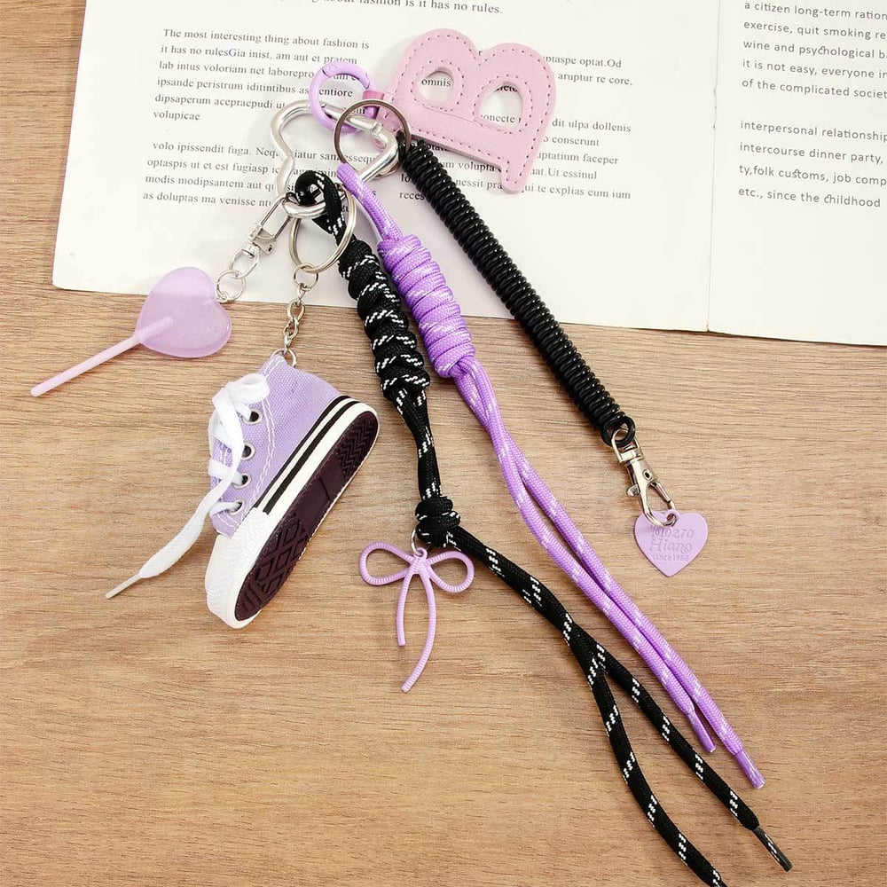 1 Piece Sport Style Mini Sneaker Women's Bag Charms h5Picture5