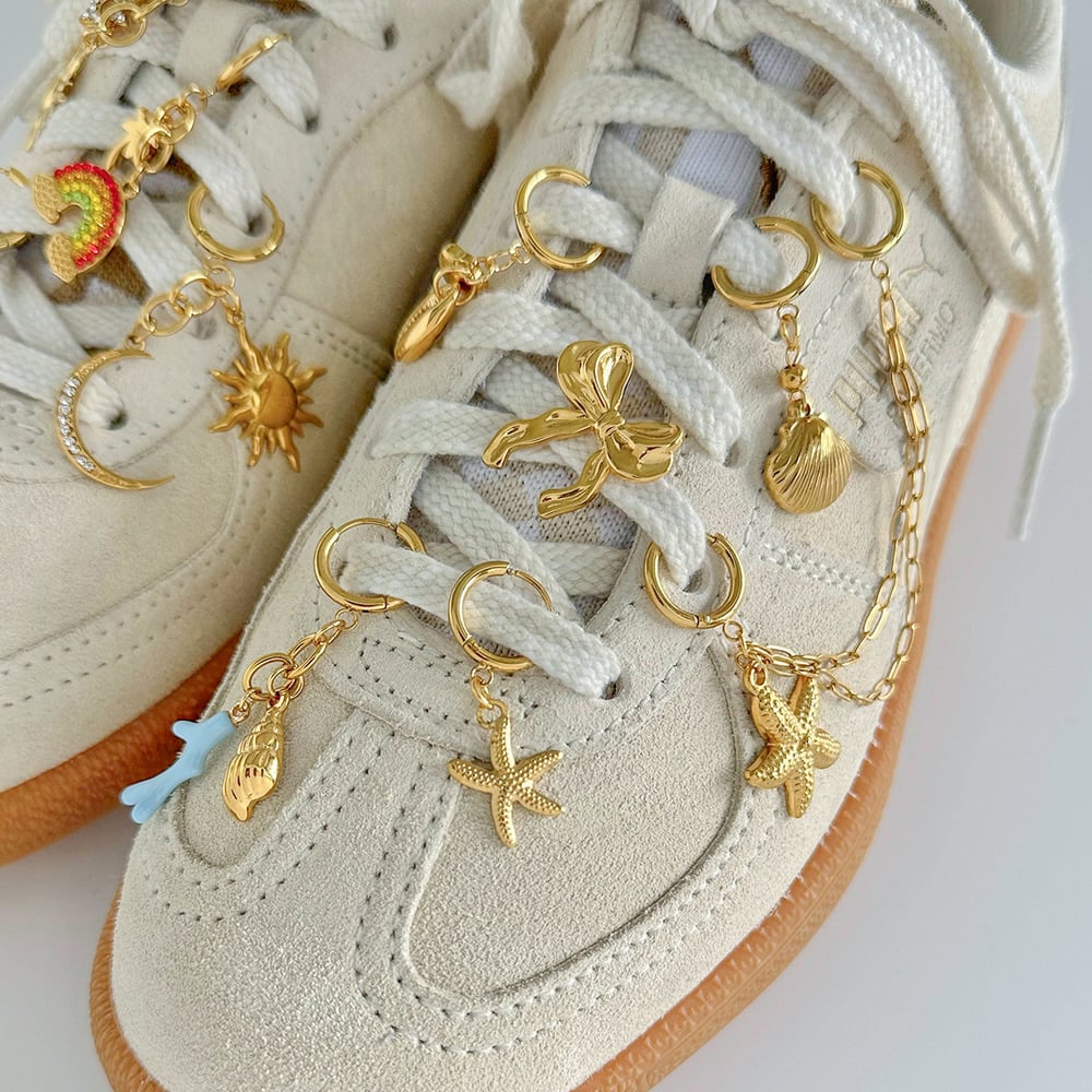 1 paio di pendenti da donna con strass in acciaio inossidabile placcato oro , serie romantica, geometrici, giornalieri Immagine4