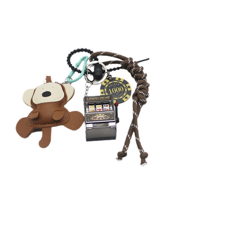 1 Piece Simple Series Daily Animal PU Women's Bag Charms h5Picture3