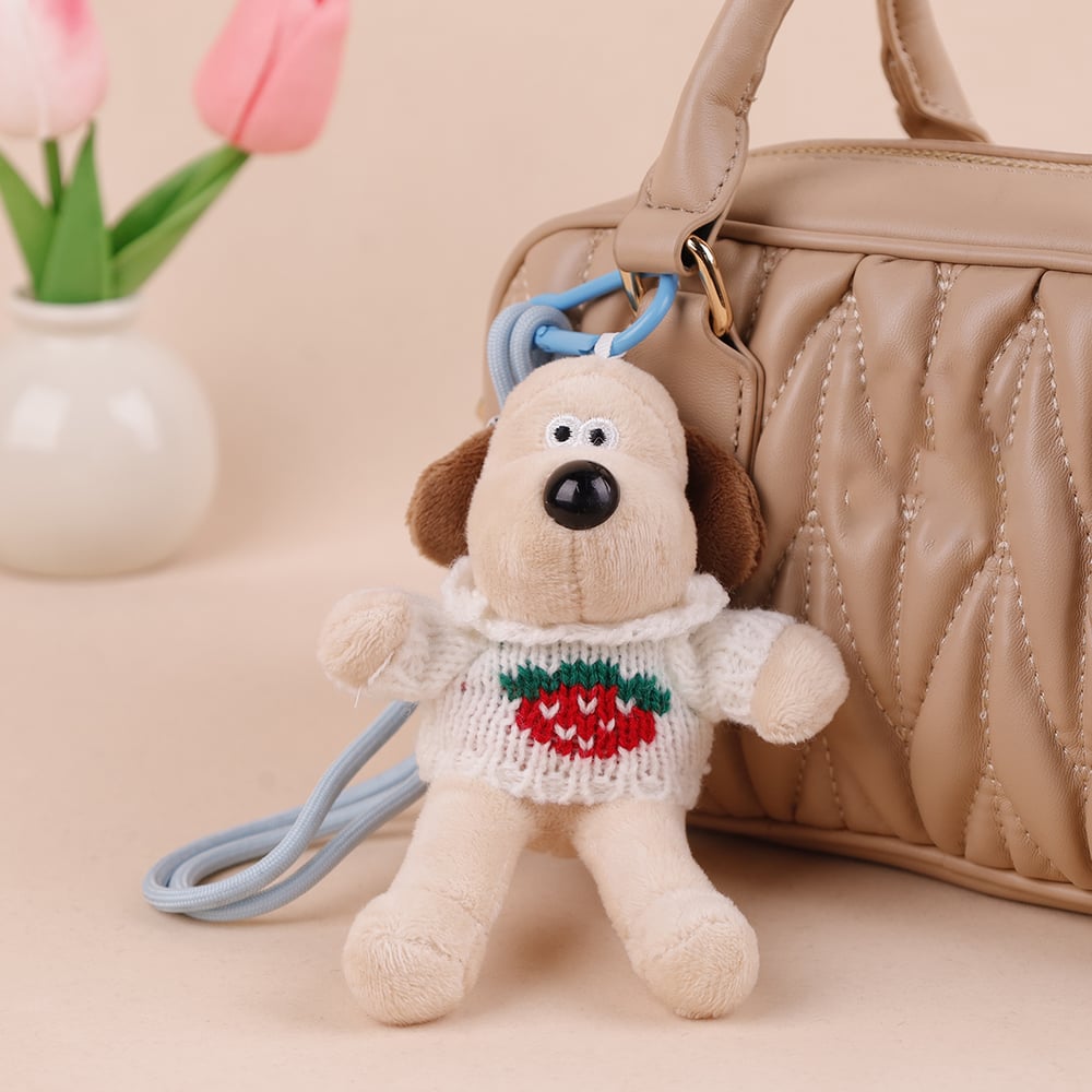 1 pieza de dijes para bolso de mujer de rayón con diseño de animales lindos de serie simple h5Imagen5